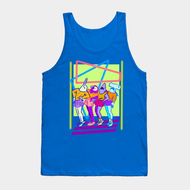 CHEER SQUAD Tank Top by rapidpunches